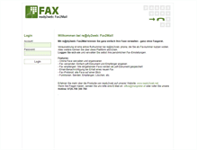 Tablet Screenshot of fax.ready2web.net